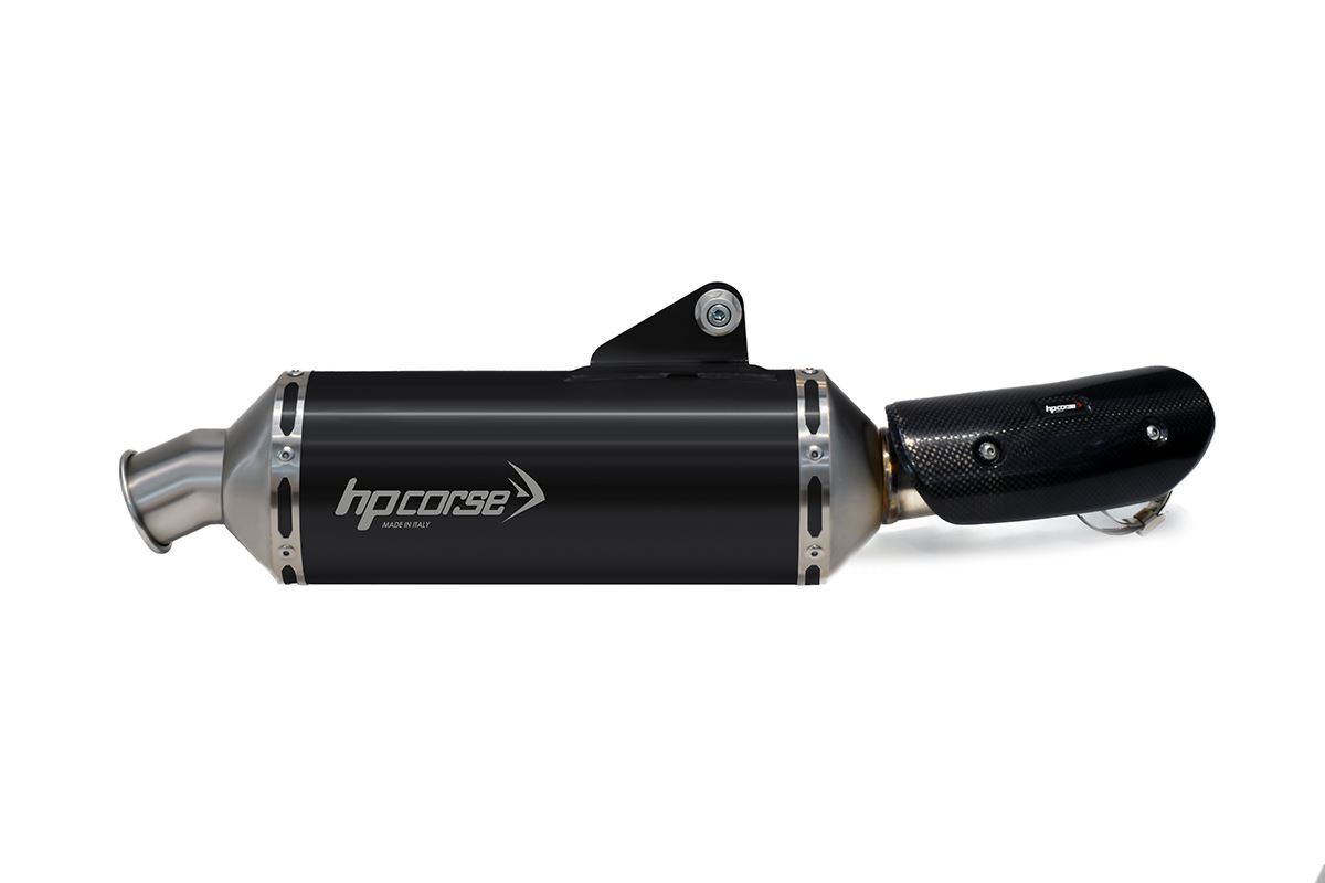 HP CORSE SP-1 SHORT BLACK CERAKOTE® SLIP ON for Royal Enfield Himalayan 450 HP CORSE SP-1 SHORT BLACK CERAKOTE® SLIP ON for Royal Enfield Himalayan 450
